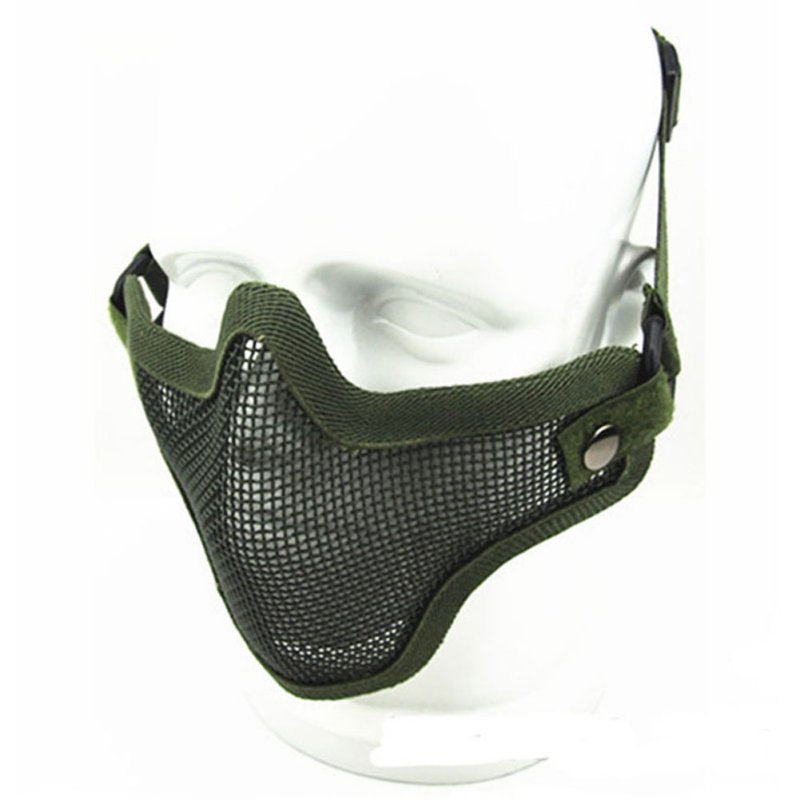 Lower Airsoft Mesh Steel Face Protection