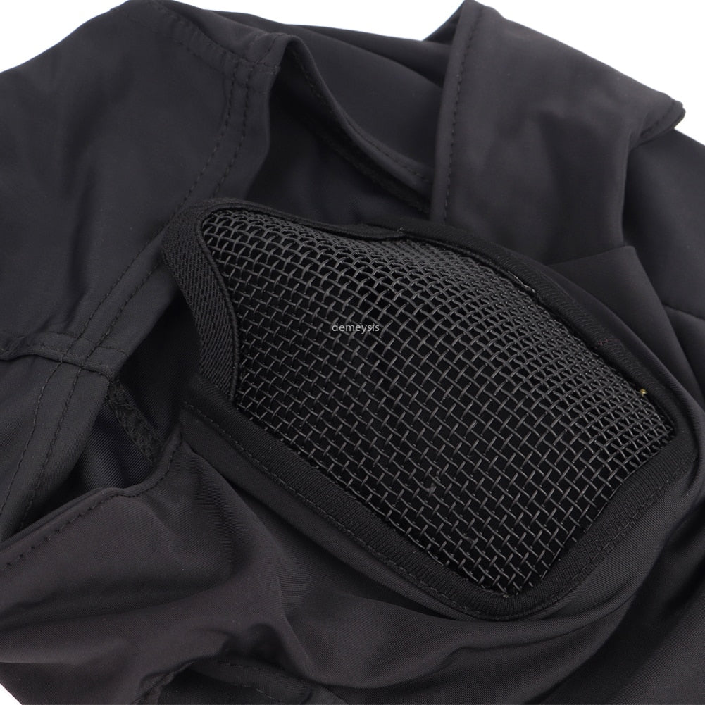 Mesh Balaclava Half-Face Protection