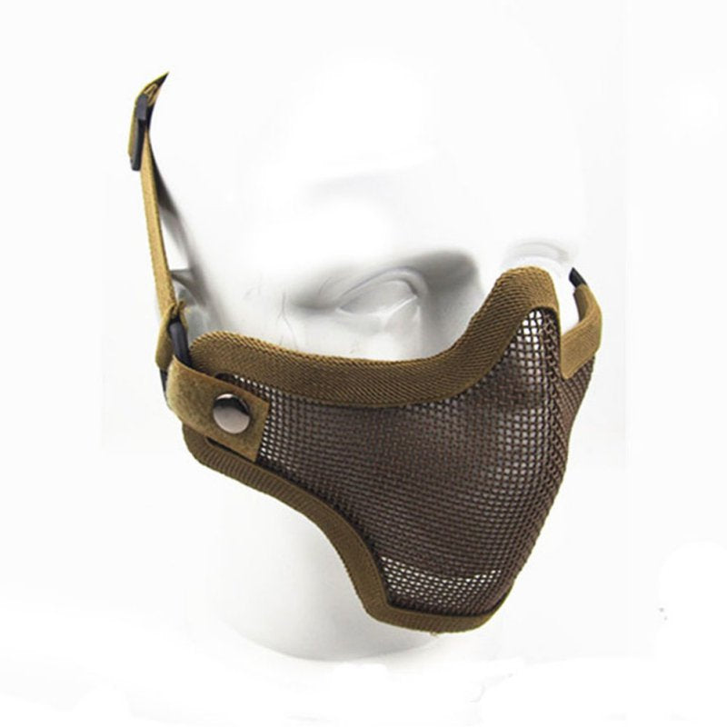 Lower Airsoft Mesh Steel Face Protection