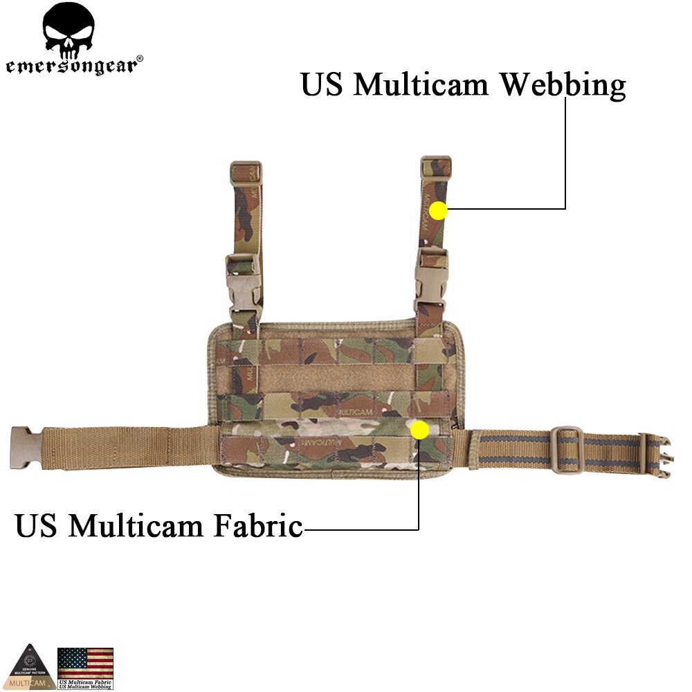 Tactical Molle Drop Leg Panel