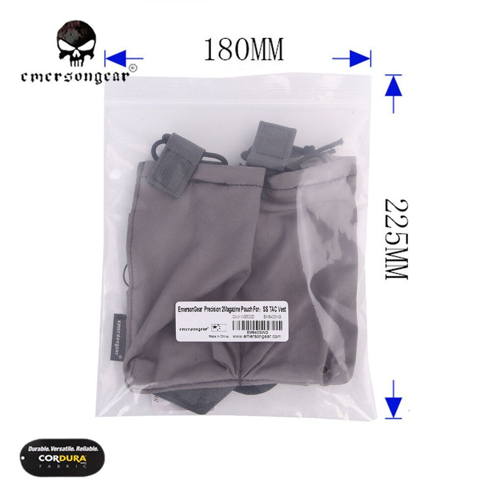 Precision Double Magazine Pouch For SS Vest