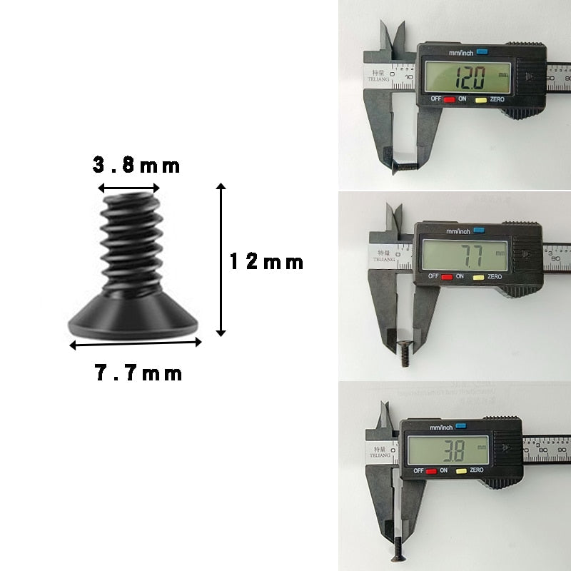 4/6pcs Mlok Nut & Screw