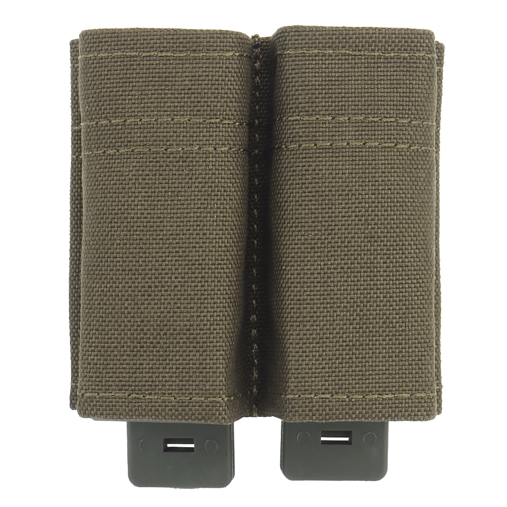 Tactical Double Stack Pistol Magazine Pouch (Double / Single)