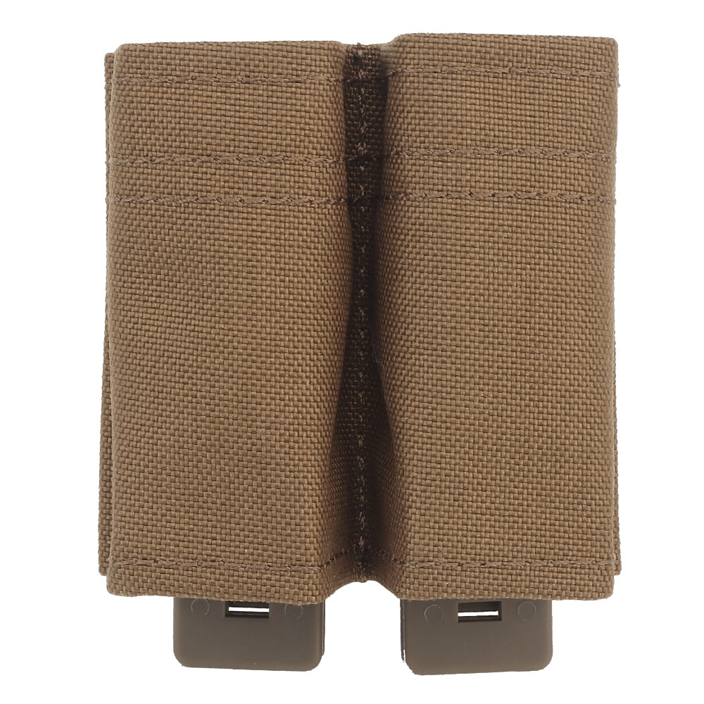 Tactical Double Stack Pistol Magazine Pouch (Double / Single)