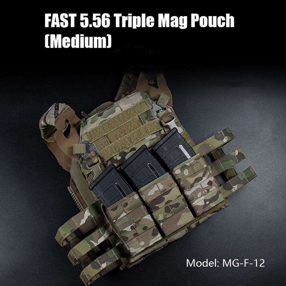 5.56 Triple / Double Magazine Pouch Molle