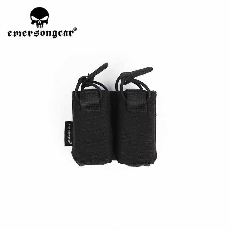 Tactical Double Pistol Mag Pouch For SS Plate Carriers