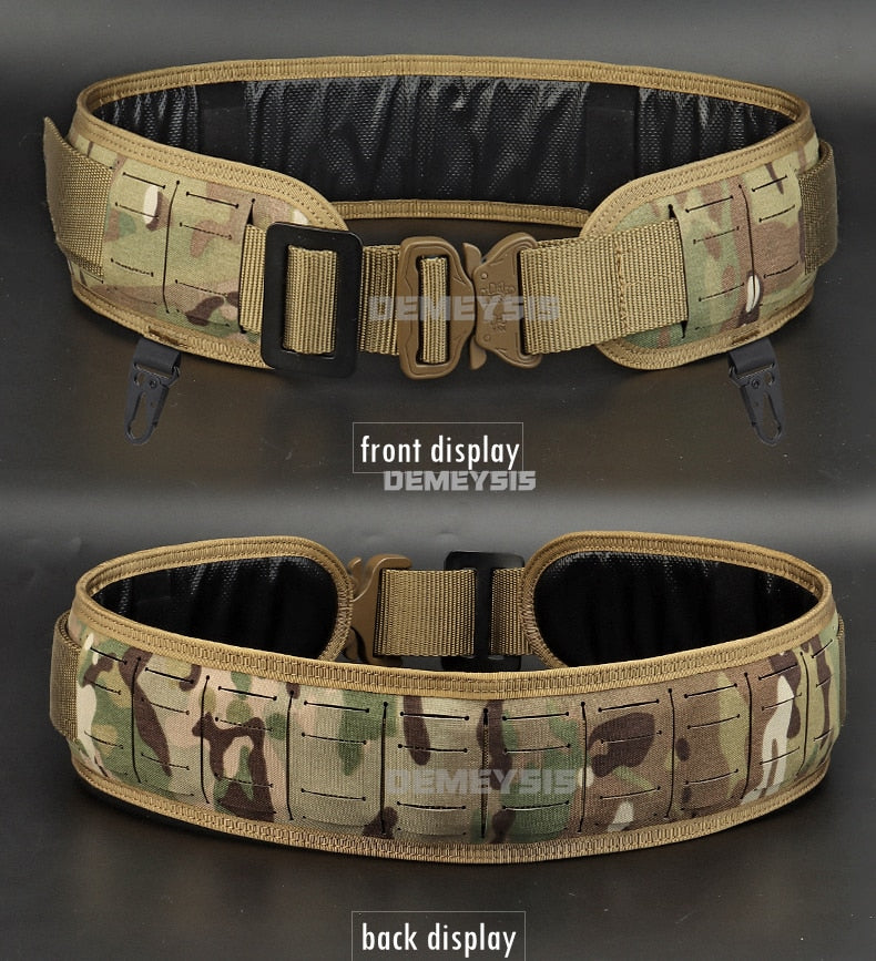 MTB Tactical War Belt | Laser Cut | Padded