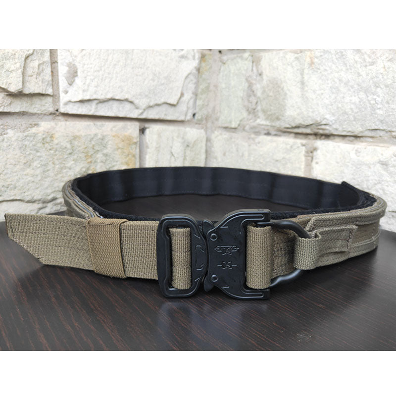 Two-Piece Slim Tactical Molle Belt