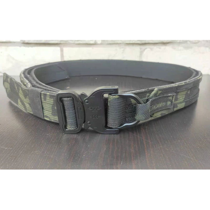 Two-Piece Slim Tactical Molle Belt