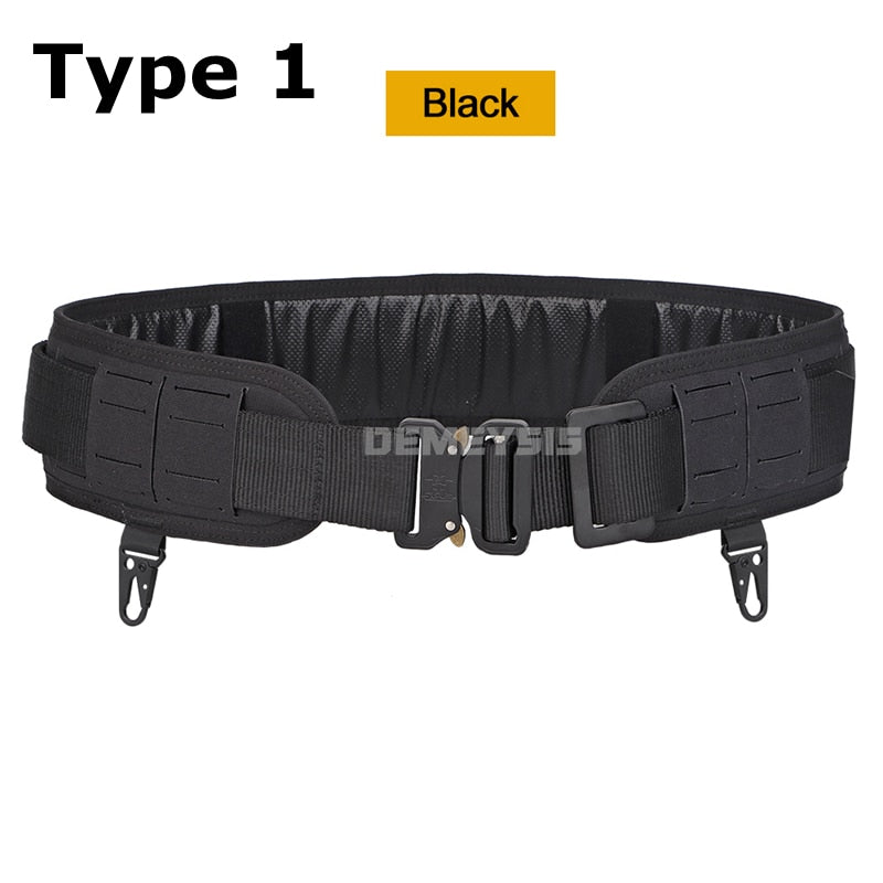 MTB Tactical War Belt | Laser Cut | Padded