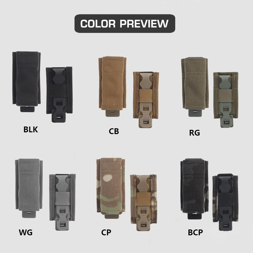 Tactical Double Stack Pistol Magazine Pouch (Double / Single)