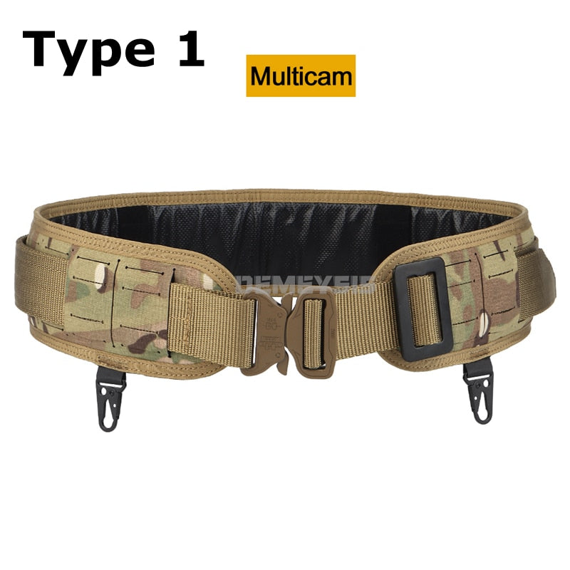 MTB Tactical War Belt | Laser Cut | Padded