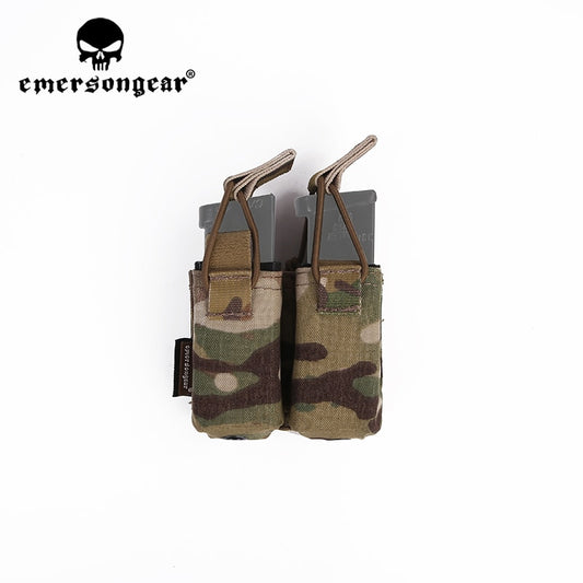 Tactical Double Pistol Mag Pouch For SS Plate Carriers